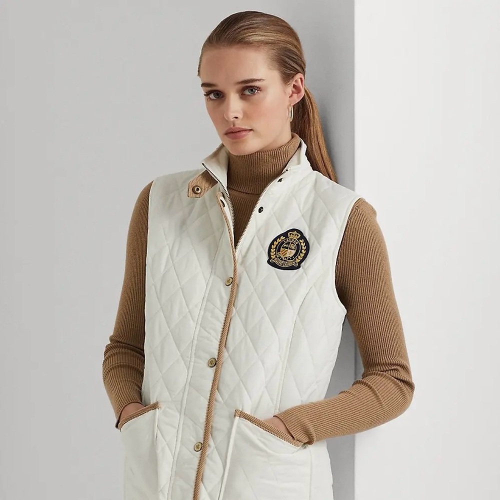 Quilted vest size S